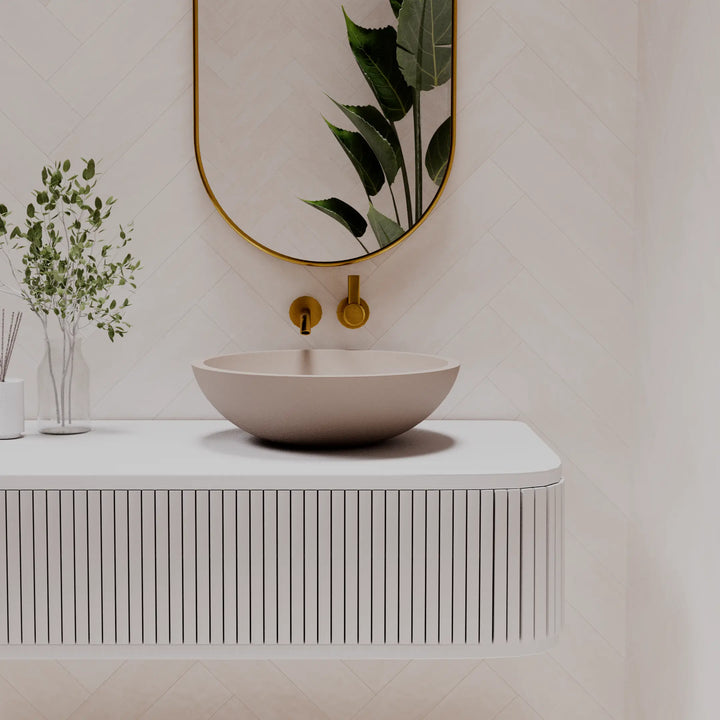 Surena Above Counter Stone Basin - various finishes PIETRA BIANCA