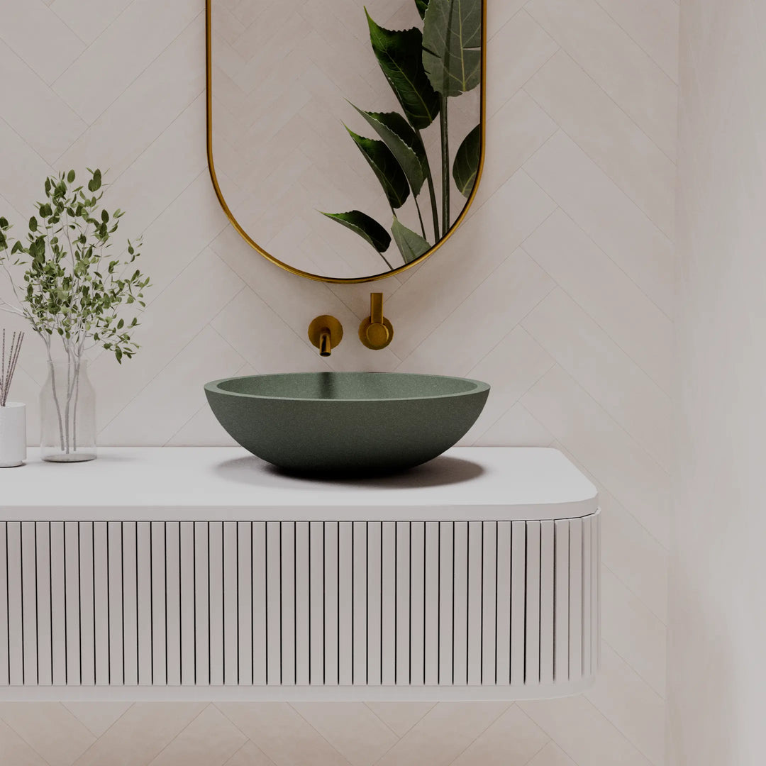 Surena Above Counter Stone Basin - various finishes PIETRA BIANCA