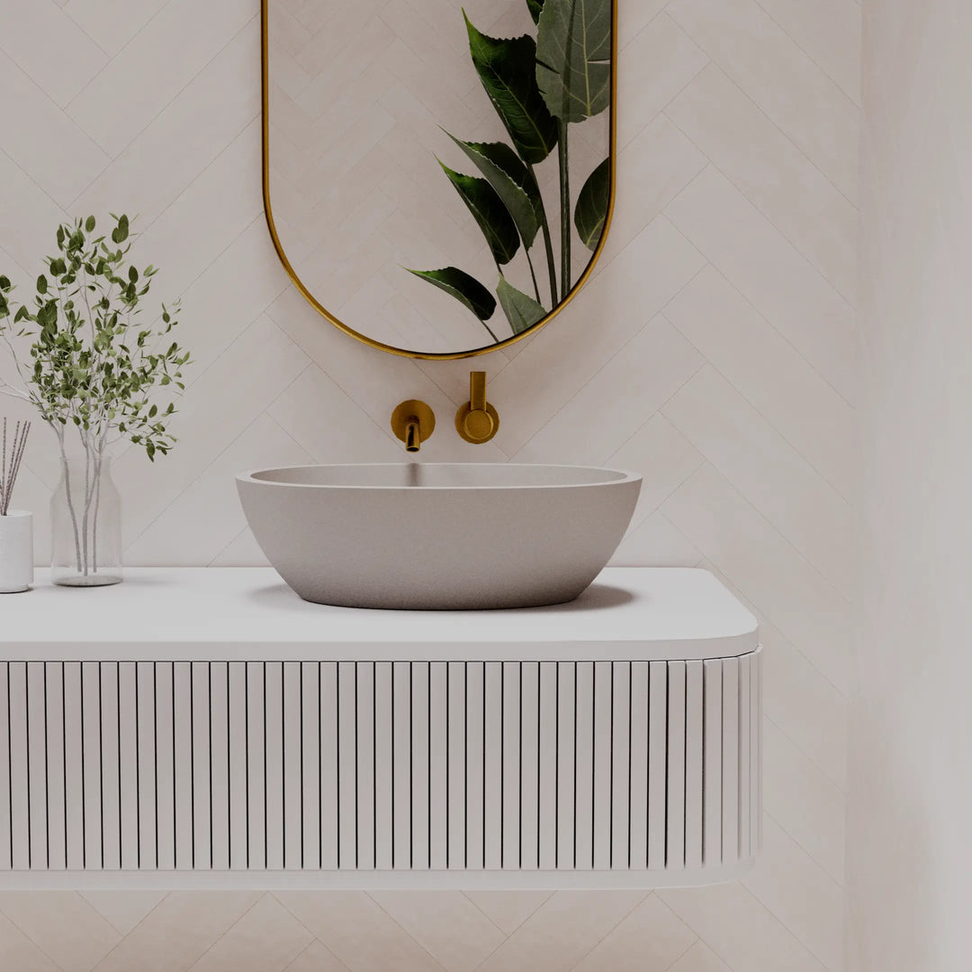 SUSSANA Table Top Basin - various finishes PIETRA BIANCA