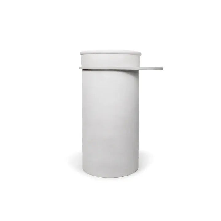 CYLINDER - TUBB PEDESTAL BASIN WITH OR WITHOUT TRAY Nood Co.