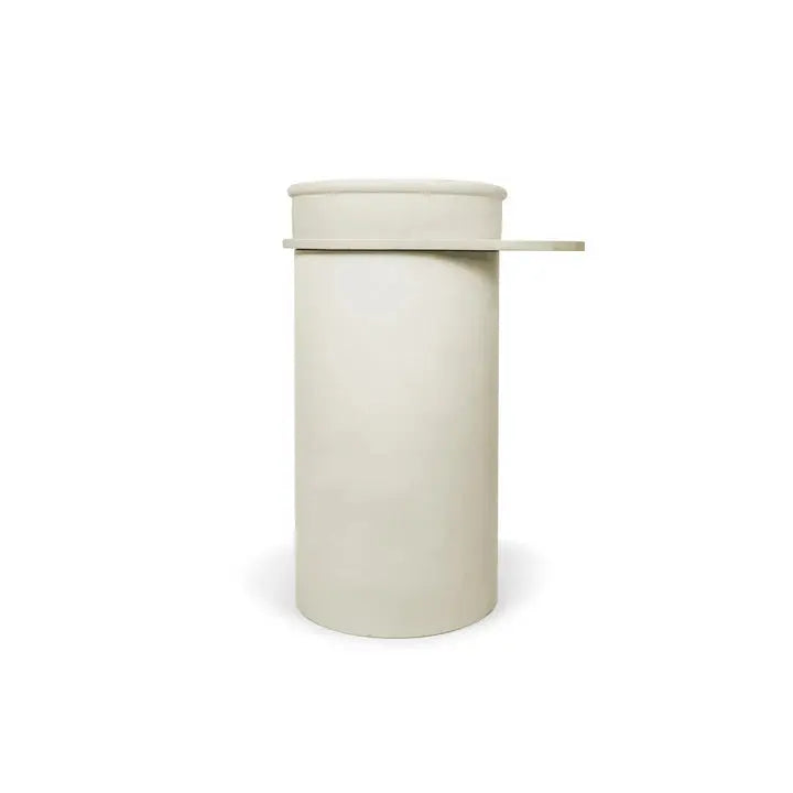 CYLINDER - TUBB PEDESTAL BASIN WITH OR WITHOUT TRAY Nood Co.