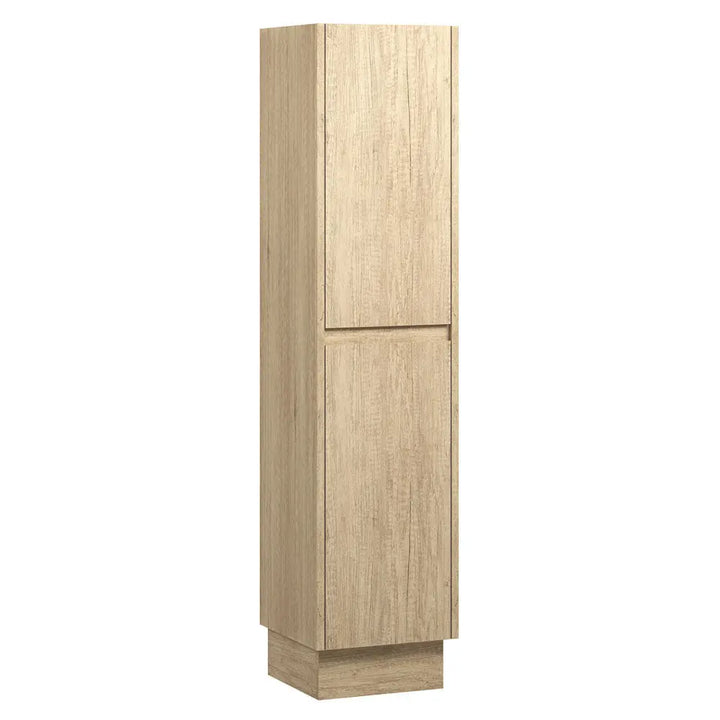 Edge Scandi Oak Tallboy - Wall Hung or Freestanding Fienza