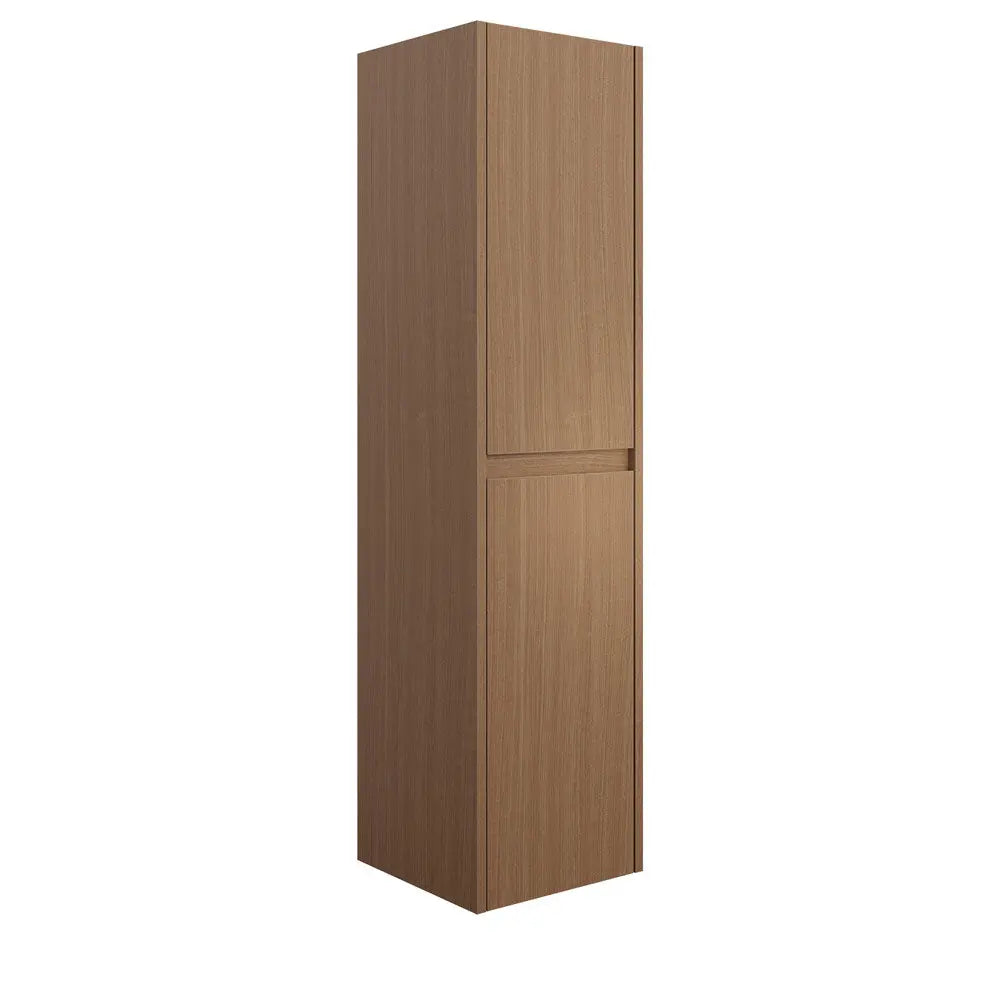 Edge Walnut Tallboy - Wall Hung or Freestanding Fienza
