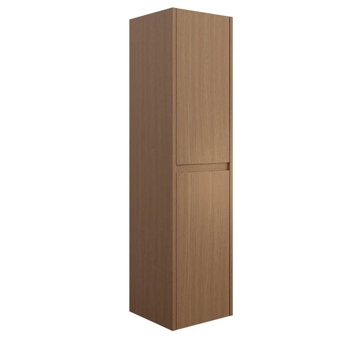 Edge Walnut Tallboy - Wall Hung or Freestanding Fienza