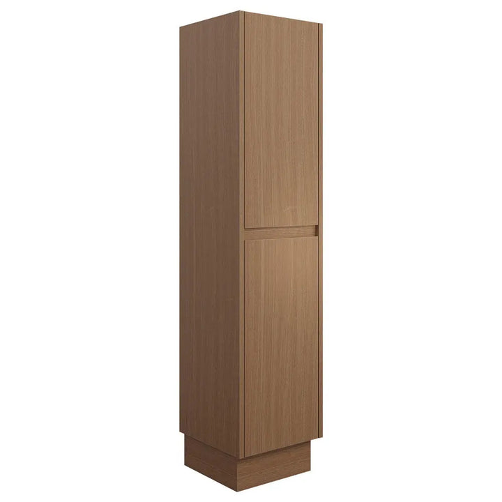 Edge Walnut Tallboy - Wall Hung or Freestanding Fienza