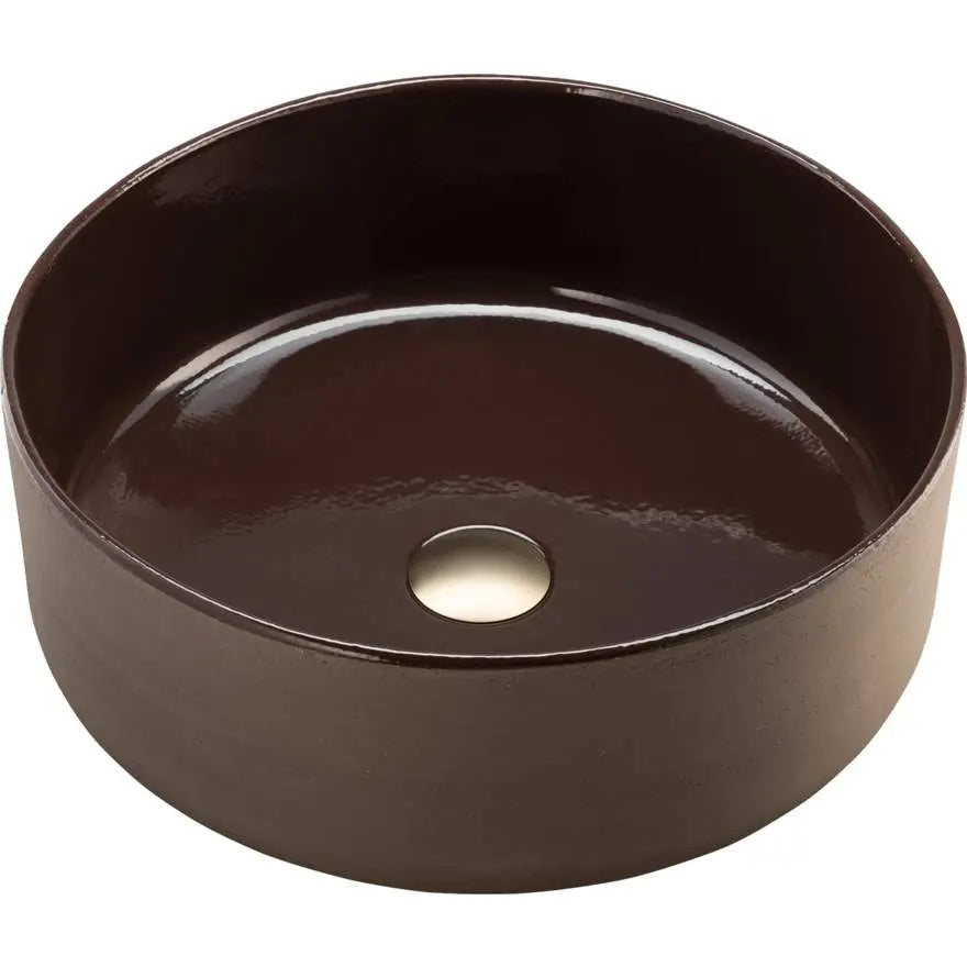 Terzofoco Natural Earth Circular Counter Top Basin Oliveri