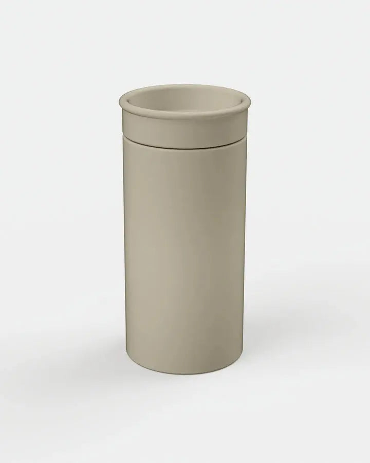 CYLINDER - TUBB PEDESTAL BASIN WITH OR WITHOUT TRAY Nood Co.