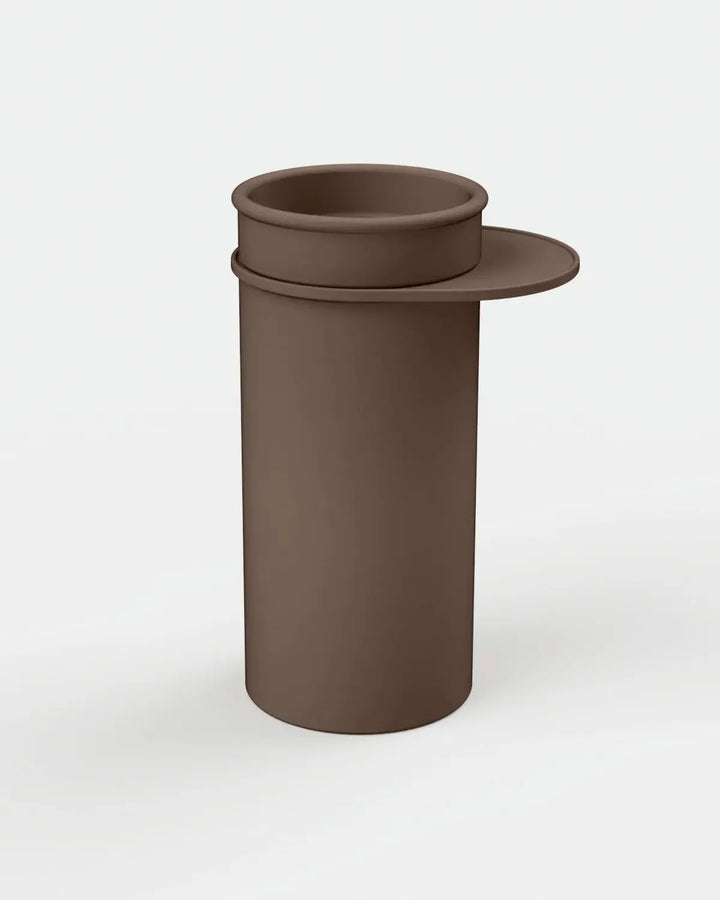 CYLINDER - TUBB PEDESTAL BASIN WITH OR WITHOUT TRAY Nood Co.
