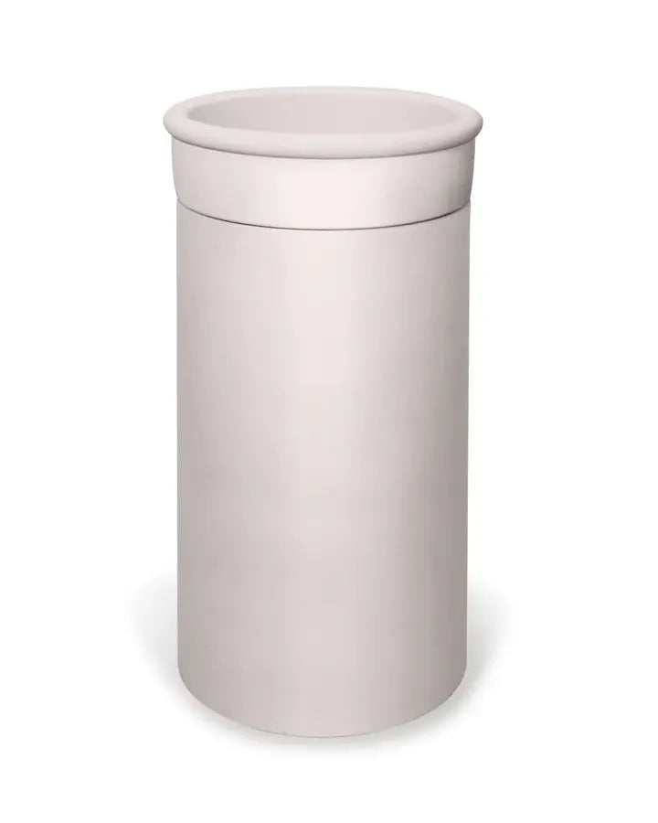 CYLINDER - TUBB PEDESTAL BASIN WITH OR WITHOUT TRAY Nood Co.