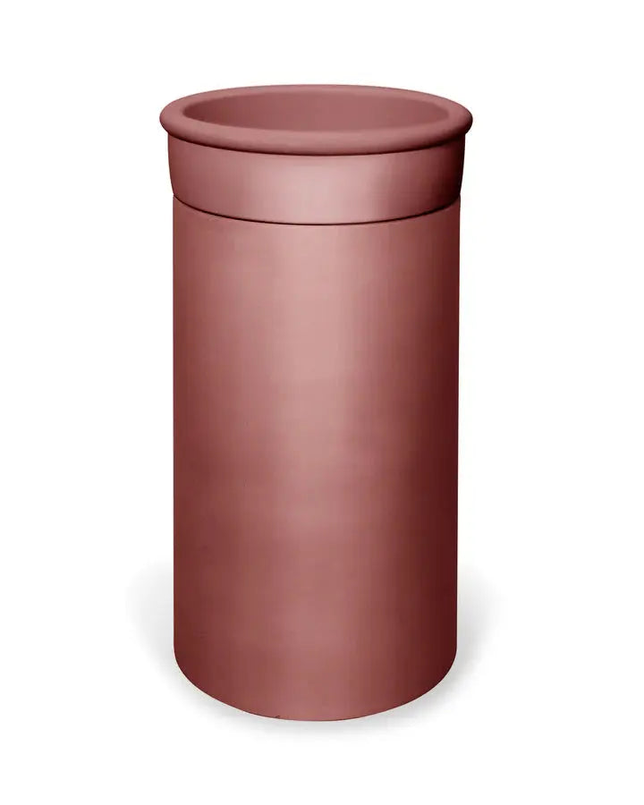 CYLINDER - TUBB PEDESTAL BASIN WITH OR WITHOUT TRAY Nood Co.