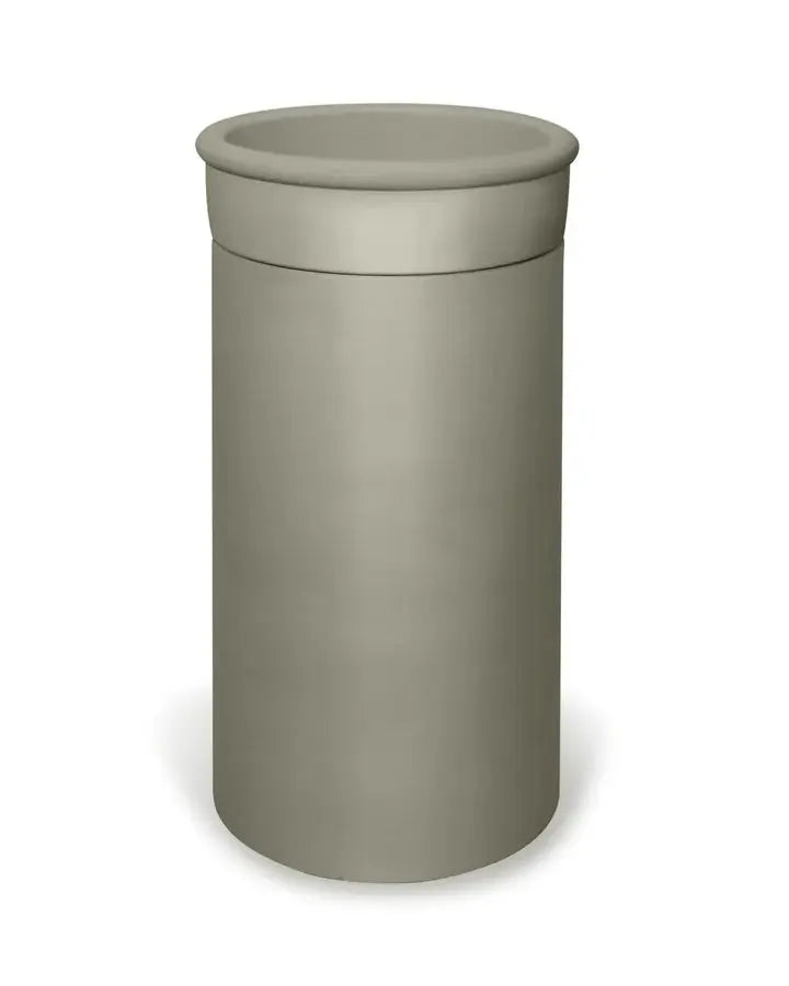 CYLINDER - TUBB PEDESTAL BASIN WITH OR WITHOUT TRAY Nood Co.