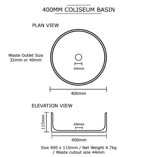 Liquid Collection Oxyform™ Basin The Basin Lab