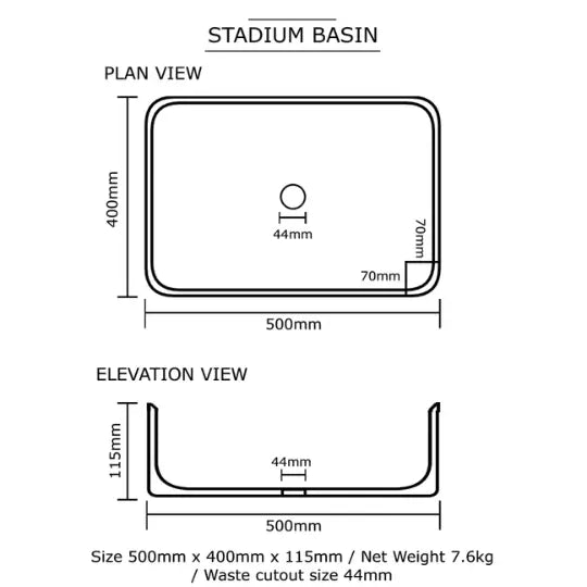 Liquid Collection Oxyform™ Basin The Basin Lab