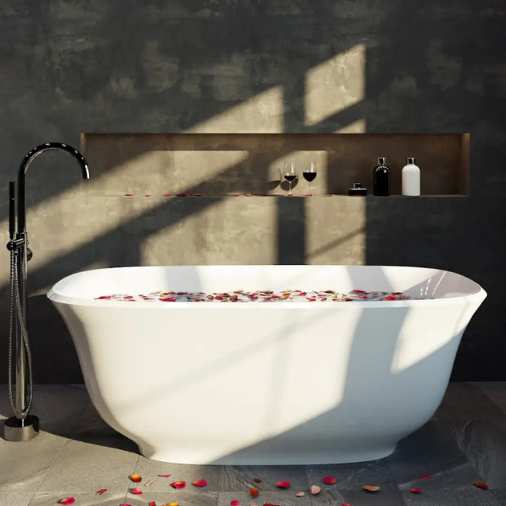 BADEN freestanding acrylic 1500mm &amp; 1700mm Bath Belbagno