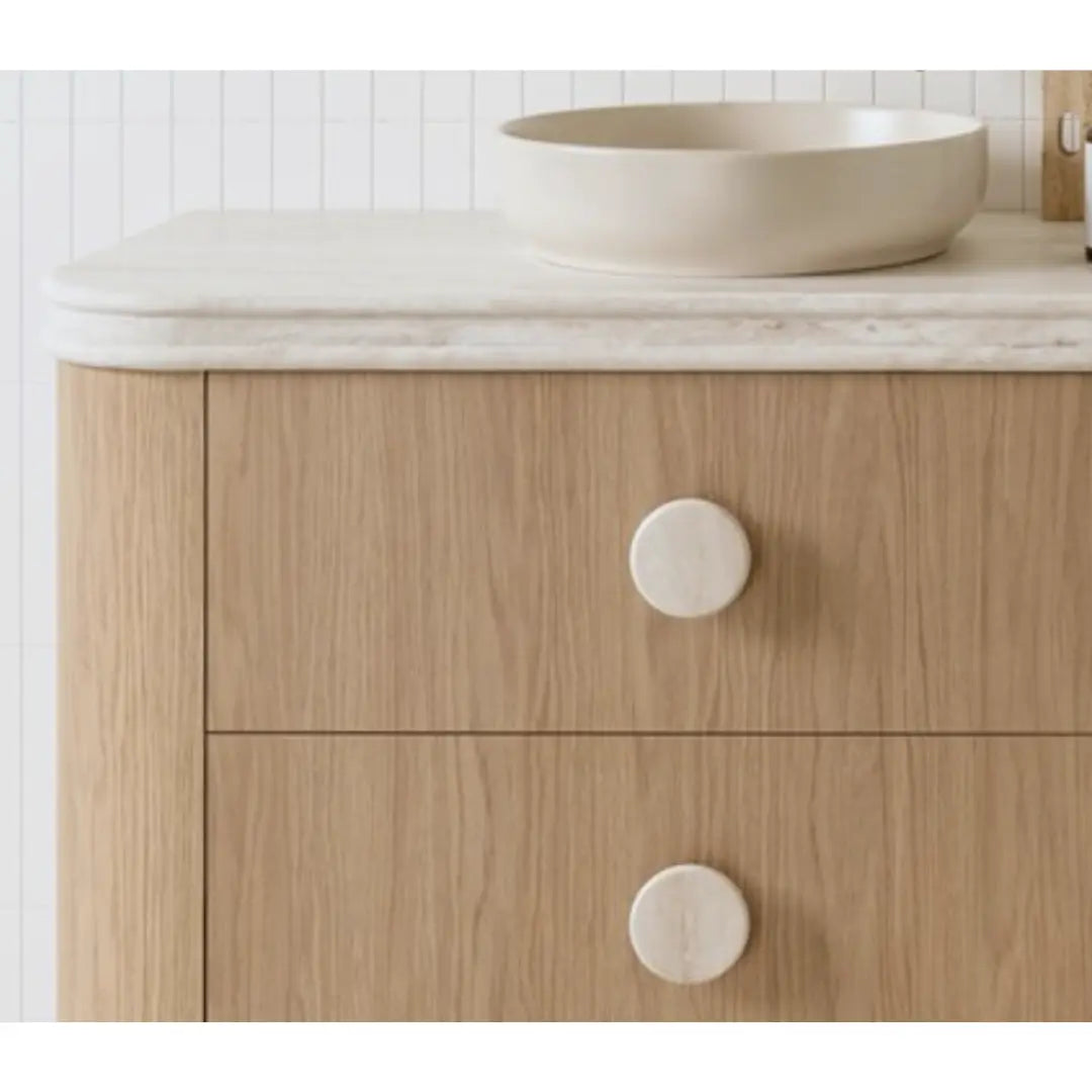 Thea Curved Vanity with 60mm Durasein Royale Benchtop ADP