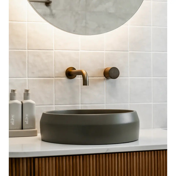 PRISM CIRCLE BASIN Surface Mounted Basin Nood Co.