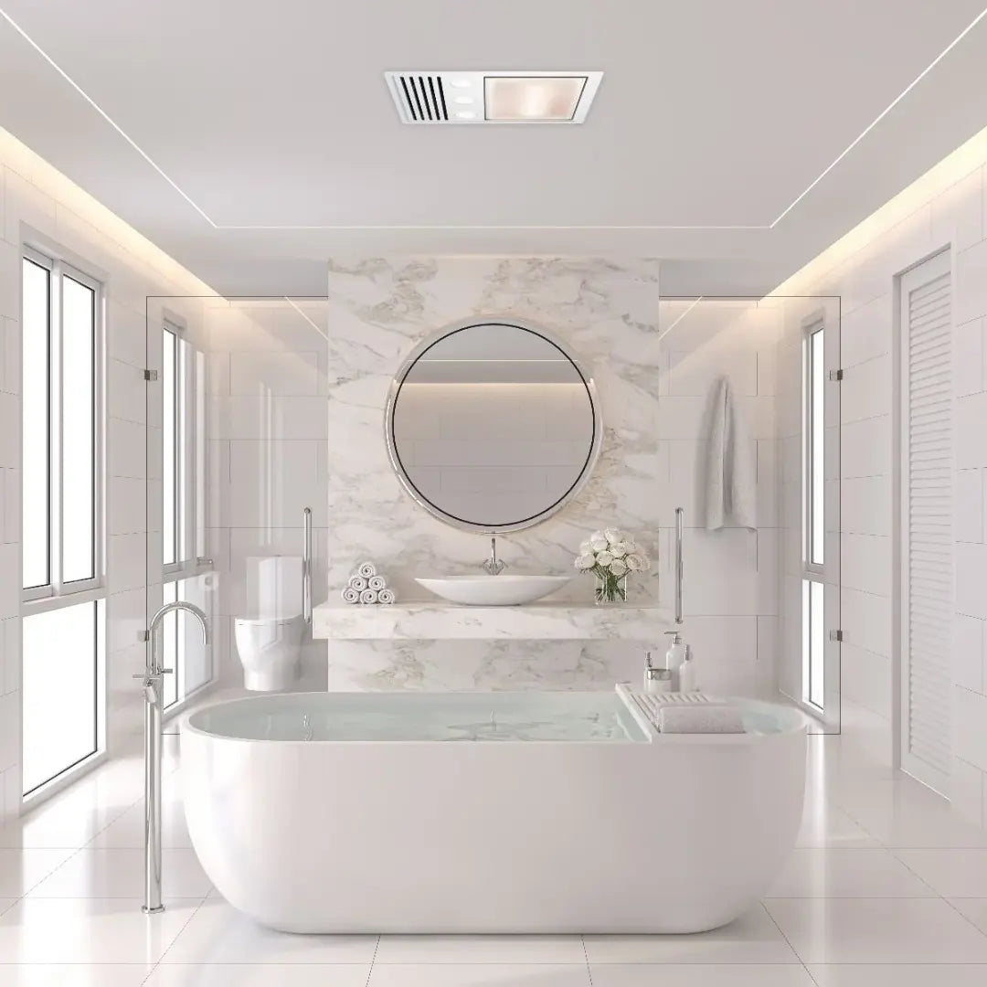 Tastic Ovation - 3 in 1 Bathroom Heater, Exhaust Fan &amp; Light IXL