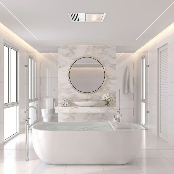 Tastic Ovation - 3 in 1 Bathroom Heater, Exhaust Fan &amp; Light IXL