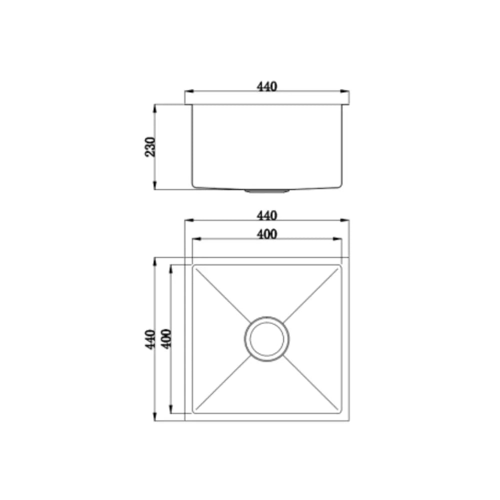 Pro Single Bowl Stainless Steel Sink BUK