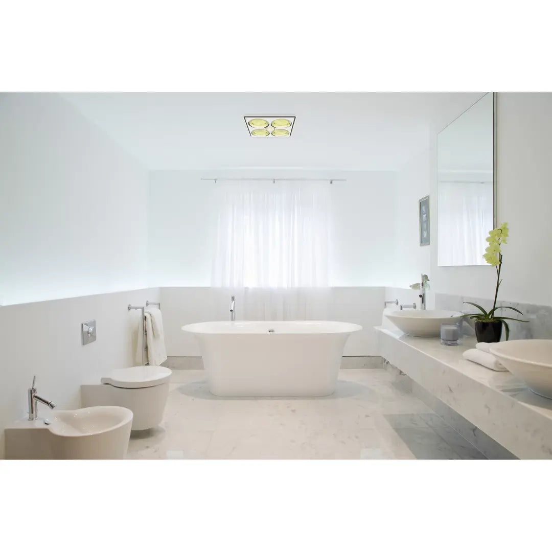Tastic Paramount 3 in 1 - Bathroom Heater, Exhaust Fan &amp; Light - Pack of Two IXL