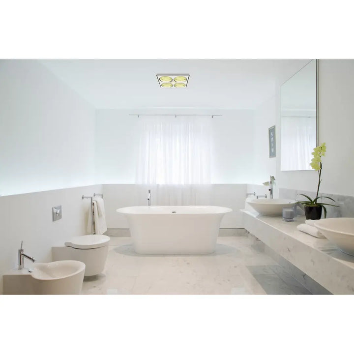Tastic Paramount 3 in 1 - Bathroom Heater, Exhaust Fan &amp; Light - Pack of Two IXL