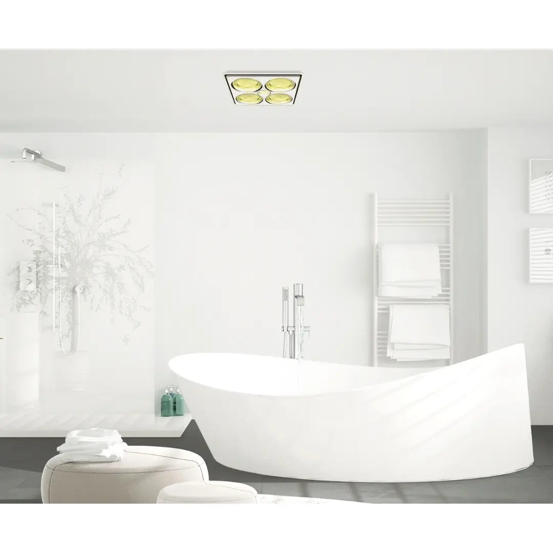 Tastic Paramount 3 in 1 - Bathroom Heater, Exhaust Fan &amp; Light - Pack of Two IXL