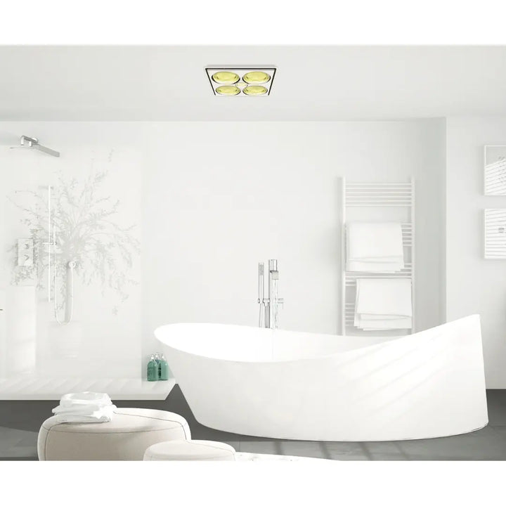 Tastic Paramount 3 in 1 - Bathroom Heater, Exhaust Fan &amp; Light - Pack of Two IXL