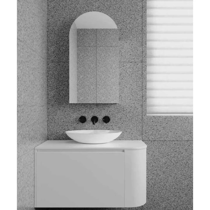 Zion Arch Mirrored Cabinet - various finishes Rifco