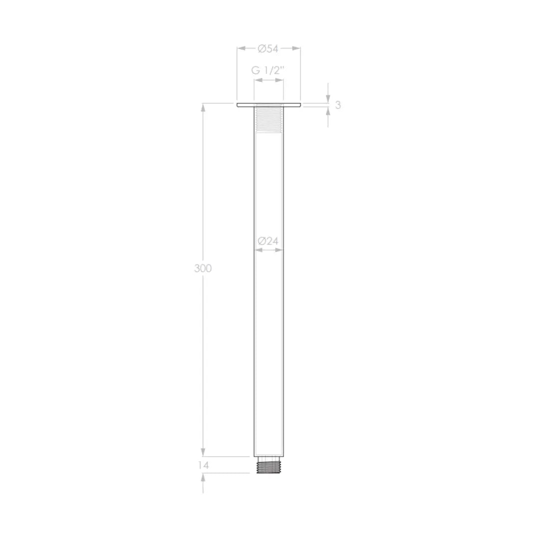 Soul Shower Dropper 300mm ADP