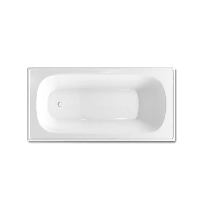 GIORGIA 1500/1700 PRESSED METAL drop in/island BATH Decina