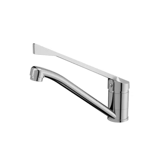 CLASSIC CARE SINK MIXER EXTENDED HANDLE CHROME Nero tapware
