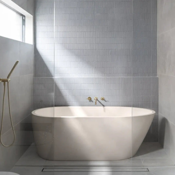 Juno Concrete Bathtub 1690mm Nood Co.
