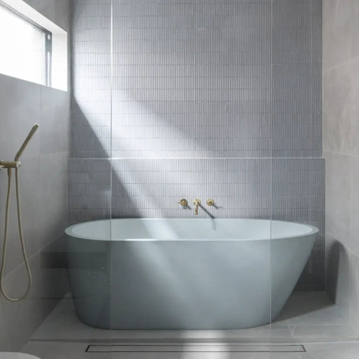 Juno Concrete Bathtub 1690mm Nood Co.