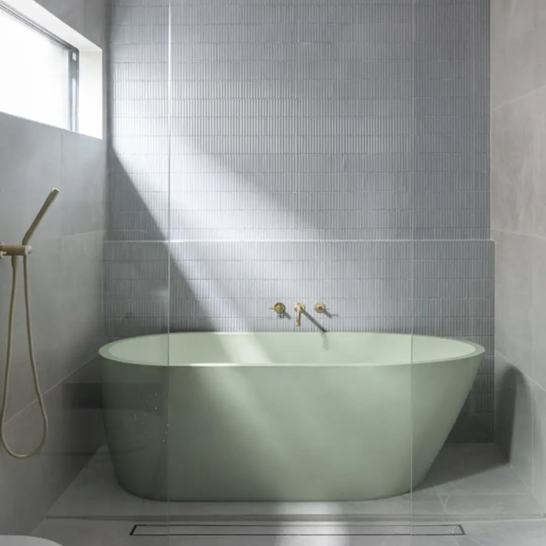 Juno Concrete Bathtub 1690mm Nood Co.