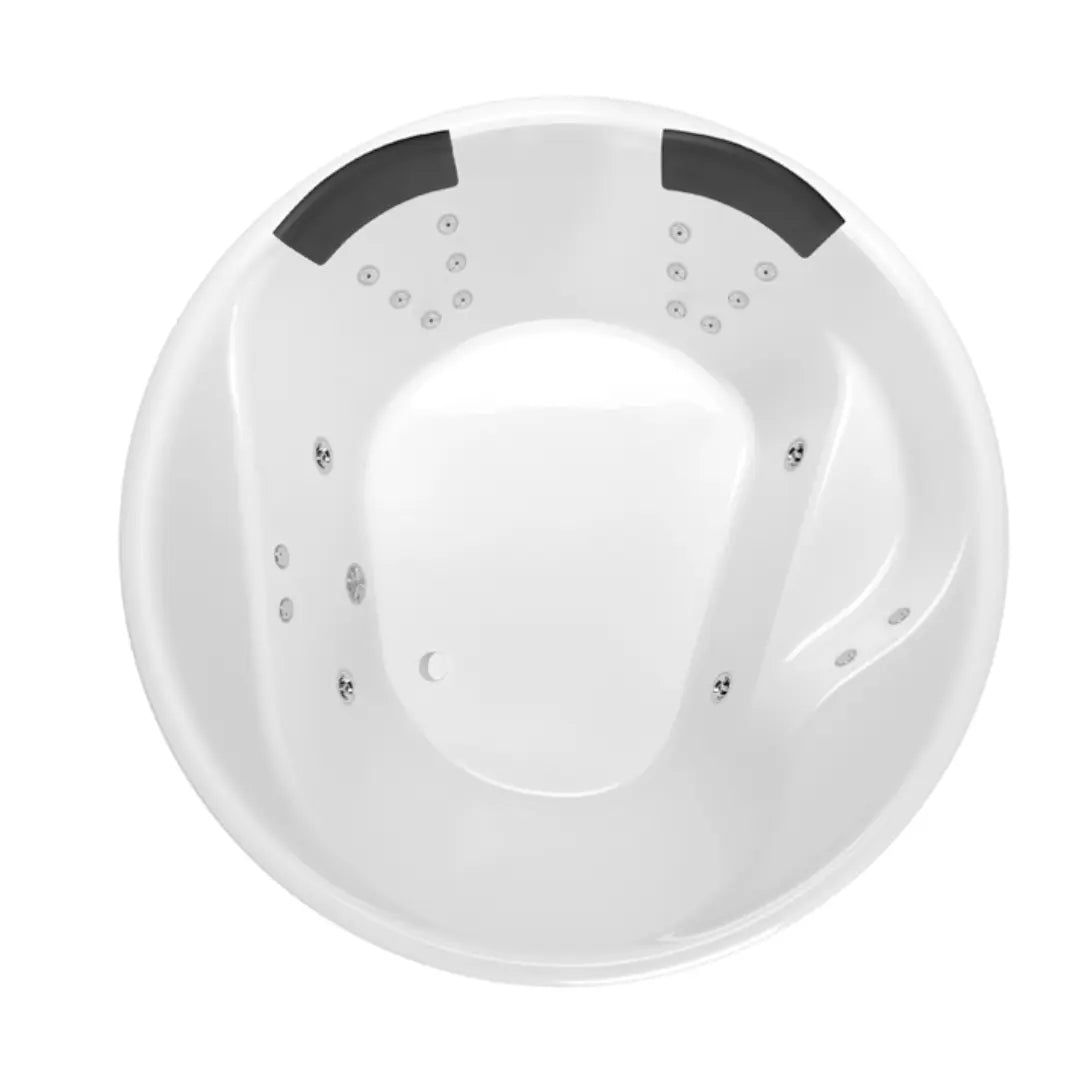 ORION 1570 FREESTANDING Acrylic DOLCE VITA 16-JET SPA BATH Decina