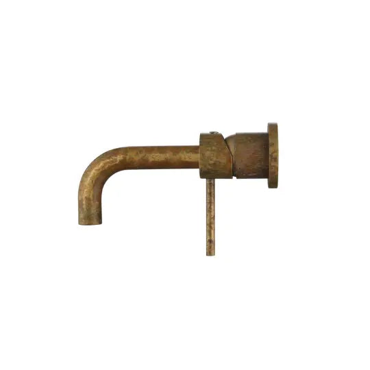Mica Living Brass Curved Wall Basin/Bath Mixer - Accelerated Bella Vista