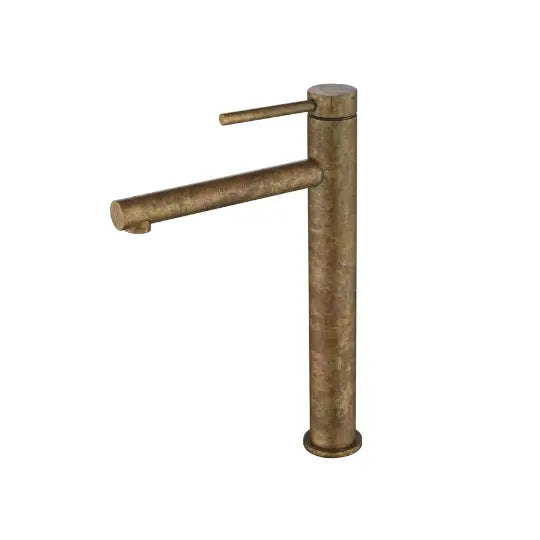 Mica Living Brass Straight Tall Basin Mixer - Accelerated Bella Vista