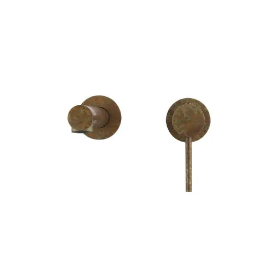 Mica Living Brass Straight Wall Basin/Bath Mixer - Accelerated Bella Vista