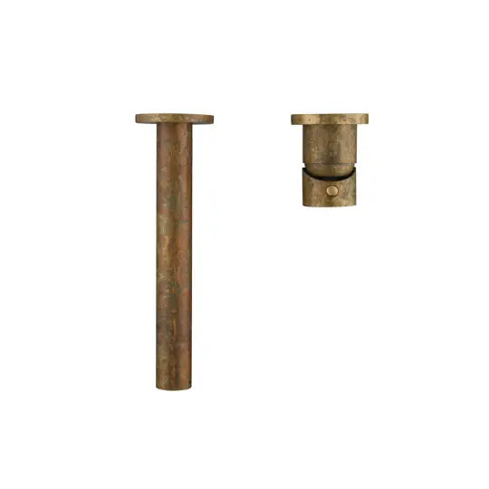 Mica Living Brass Straight Wall Basin/Bath Mixer - Accelerated Bella Vista