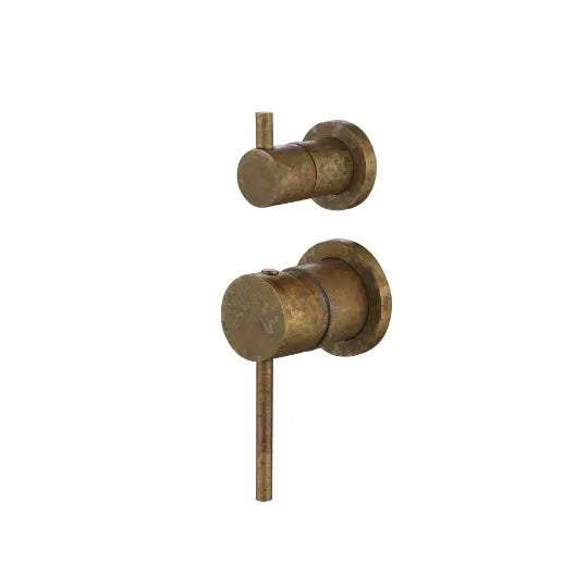 Mica Living Brass Shower Mixer with Divertor - Accelerated Bella Vista