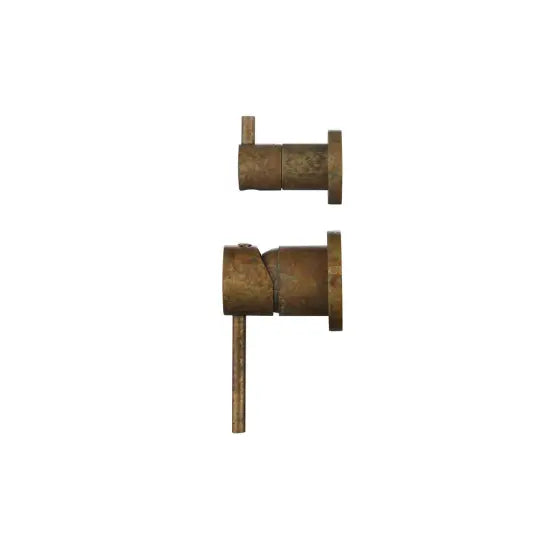 Mica Living Brass Shower Mixer with Divertor - Accelerated Bella Vista