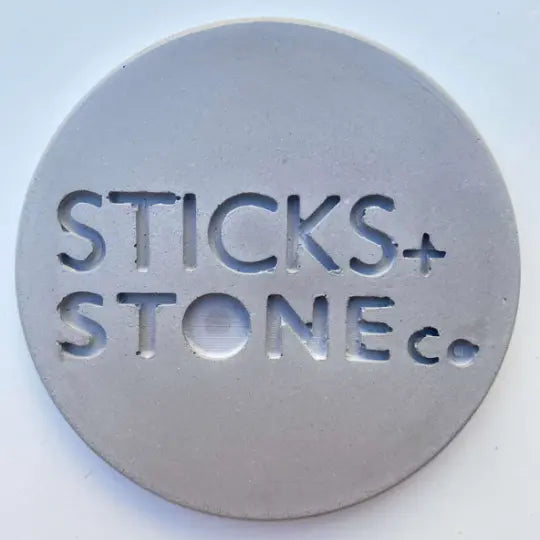 Concrete Half Moon Rugged Basin Sticks and Stone Co