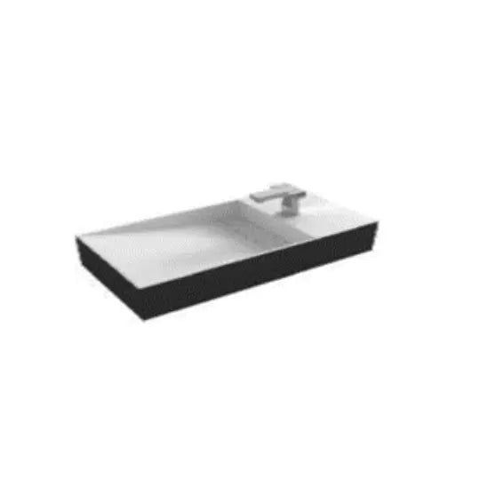 Last two left - KING Black &amp; White Wall Mounted or Countertop Basin Art Bathrooms