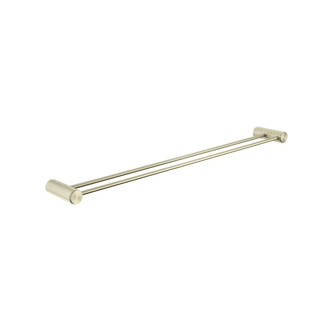 Mica Fluted Double Towel Rail 800mm Bella Vista