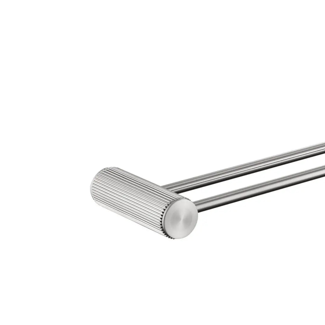 Mica Fluted Double Towel Rail 800mm Bella Vista