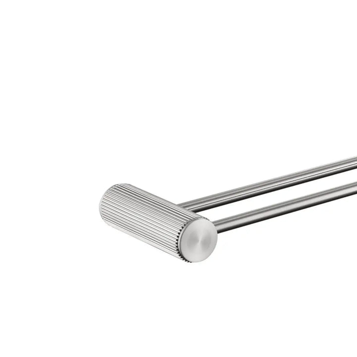 Mica Fluted Double Towel Rail 800mm Bella Vista