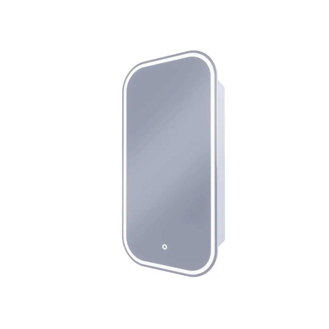 Piazza LED Rectangle Shaving Cabinet with optional frame Remer