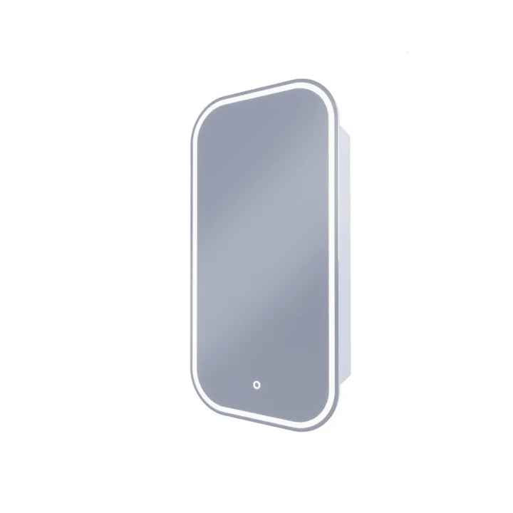 Piazza LED Rectangle Shaving Cabinet with optional frame Remer