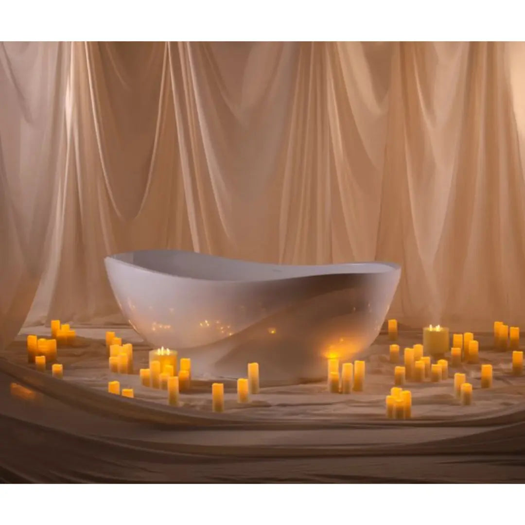 Seros QUARRYCAST® Freestanding 1650mm Bath Victoria + Albert