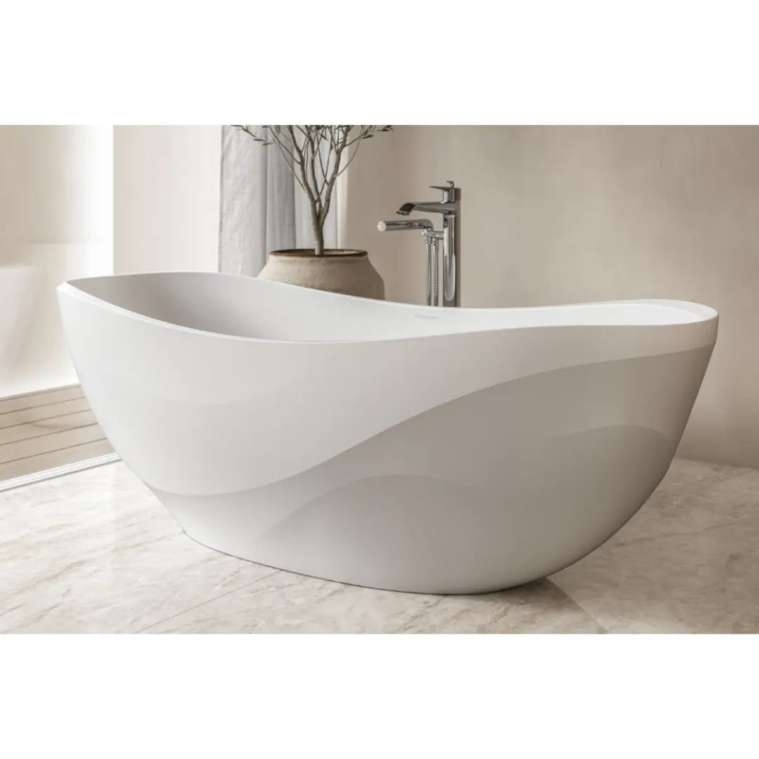 Seros QUARRYCAST® Freestanding 1650mm Bath Victoria + Albert